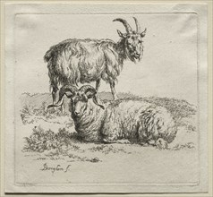 Ram and Goat. Creator: Nicolaes Berchem (Dutch, 1620-1683).