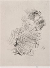 Reading, 1879. Creator: James McNeill Whistler (American, 1834-1903).