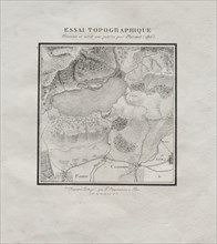 Receuil dessais lithographiques: Essai topographique, 1816. Creator: Darmet (French).