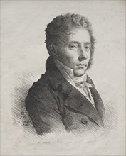 Receuil dessais lithographiques: Portrait of M. Coupin de La Couperie, 1816. Creator: Anne-Louis Girodet de Roucy-Trioson (French, 1767-1824).