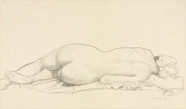 Reclining Nude. Creator: William Strang (British, 1859-1921).