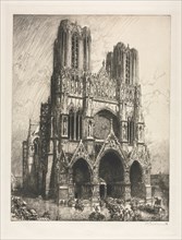 Reims Cathedral. Creator: Auguste Louis Lepère (French, 1849-1918).