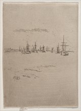 Return to Tilbury. Creator: James McNeill Whistler (American, 1834-1903).