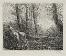 Returning from Tilling the Land. Creator: Alphonse Legros (French, 1837-1911).