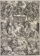 Revelation of St. John: Seven Angels with Trumpets, 1511. Creator: Albrecht Dürer (German, 1471-1528).