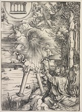 Revelation of St. John: St. John Devouring the Books, 1511. Creator: Albrecht Dürer (German, 1471-1528).