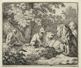 Reynard the Fox: Further False Testimony from Reynard. Creator: Allart van Everdingen (Dutch, 1621-1675).