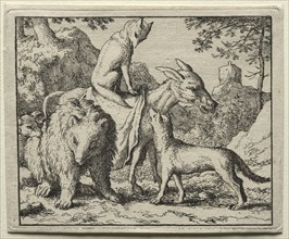 Reynard the Fox: Reynard and his Companions. Creator: Allart van Everdingen (Dutch, 1621-1675).
