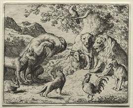 Reynard the Fox: The Complaint of the Bear. Creator: Allart van Everdingen (Dutch, 1621-1675).