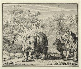Reynard the Fox: The Freeing of the Wolf and the Bear. Creator: Allart van Everdingen (Dutch, 1621-1675).