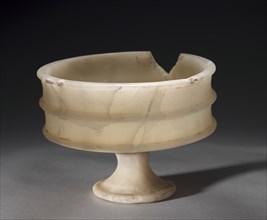 Ribbed Bowl (Tazza), 1391-1337 BC. Creator: Unknown.