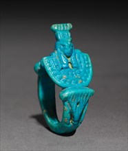 Ring with Aegis of Nepthys, 945-715 BC. Creator: Unknown.