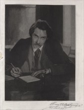 Robert Louis Stevenson, 1909. Creator: Henry Wolf (American, 1852-1916).