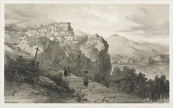 Rocca Giovane. Creator: Edward Lear (British, 1812-1888).