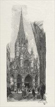 Rouen Illustré: Eglise Saint Maclon, 1896. Creator: Auguste Louis Lepère (French, 1849-1918).
