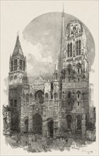 Rouen Illustré: La Cathedrale de Rouen, 1888. Creator: Auguste Louis Lepère (French, 1849-1918).