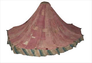 Royal Round Tent made for Muhammad Shah (Roof), 1834-1848. Creator: Unknown.