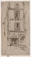 Rue des Bons Enfants, Tours. Creator: James McNeill Whistler (American, 1834-1903).