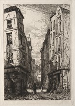 Rue des Marmousets. Creator: Maxime Lalanne (French, 1827-1886).