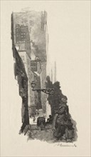Rue Grenier sur lEau. Creator: Auguste Louis Lepère (French, 1849-1918).