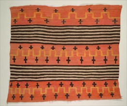 Rug (Woman's Wearing Blanket Style), c. 1895-1905. Creator: Unknown.