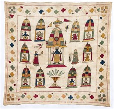 Rumal (Handkerchief), 1700s. Creator: Unknown.