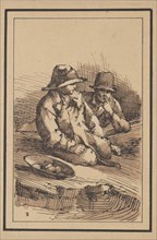 Rustic Figures: Two Boys, 1801. Creator: Thomas Barker (British, 1769-1847).