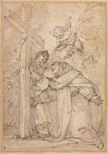 Saint Peter Martyr, 16th Century?. Creator: Giovanni Battista Paggi (Italian, 1554-1627).