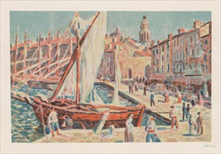 Saint-Tropez, 1897. Creator: Maximilien Luce (French, 1858-1941).