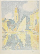 Saint-Tropez: The Port, 1897-1898. Creator: Paul Signac (French, 1863-1935).