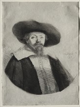 Samuel Manasseh Ben Israel, 1636. Creator: Rembrandt van Rijn (Dutch, 1606-1669).