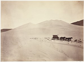 Sand Dunes, Carson Desert, Nevada, 1867. Creator: Timothy H. O'Sullivan (American, 1840-1882).