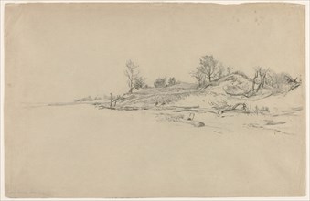 Sand Dunes, Lake Ontario, c. 1874. Creator: Homer Dodge Martin (American, 1836-1897).