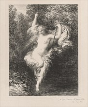 Sarah la Baigneuse, 1892. Creator: Henri Fantin-Latour (French, 1836-1904).