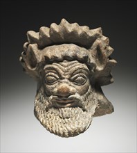 Satyr Head, 500s BC. Creator: Unknown.