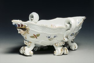 Sauceboat, 1735-56. Creator: Meissen Porcelain Factory (German).