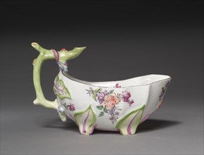 Sauceboat, c. 1755-1756. Creator: Chelsea Porcelain Factory (British).