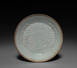 Saucer: Qingbai ware, 13th-14th Century. Creator: Unknown.