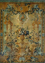 Savonnerie Panel: Autumn, c. 1717. Creator: Royal Savonnerie Manufactory, Chaillot Workshops (French, est. 1627).