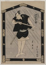 Sawamura Gennosuke as Satsuma Gengobei, c. 1805. Creator: Utagawa Toyokuni (Japanese, 1769-1825).