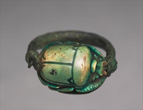 Scarab Ring, 1279-1213 BC. Creator: Unknown.