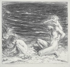 Sea and Breeze, 1894. Creator: Charles Hasslewood Shannon (British, 1863-1937).