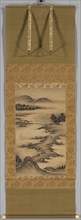 Seasonal Landscapes: Autumn, mid- to late 1500s. Creator: Kano Hideyori (Japanese, active mid- to late 1500s).