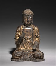 Seated Amitabha, 1300s. Creator: Unknown.