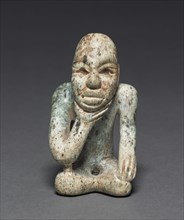 Seated Figure, 1200-300 BC. Creator: Unknown.