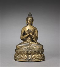 Seated Maitreya Buddha, c. 1400. Creator: Unknown.