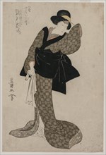 Segawa Roko as Hachizo's Wife Ohatsu, c. 1805. Creator: Utagawa Toyokuni (Japanese, 1769-1825).