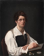 Self Portrait, 1824. Creator: François LePage (French, 1796-1871).