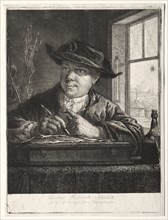 Self-Portrait. Creator: Georg Friedrich Schmidt (German, 1712-1775).