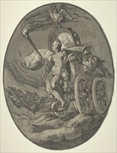 Seven Deities: Nox (Night), 1588-1590. Creator: Hendrick Goltzius (Dutch, 1558-1617).